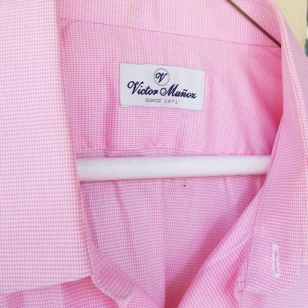 Custom Men's Shirt, Missing Button On Color. - image 1